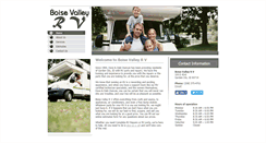 Desktop Screenshot of boisevalleyrv.com